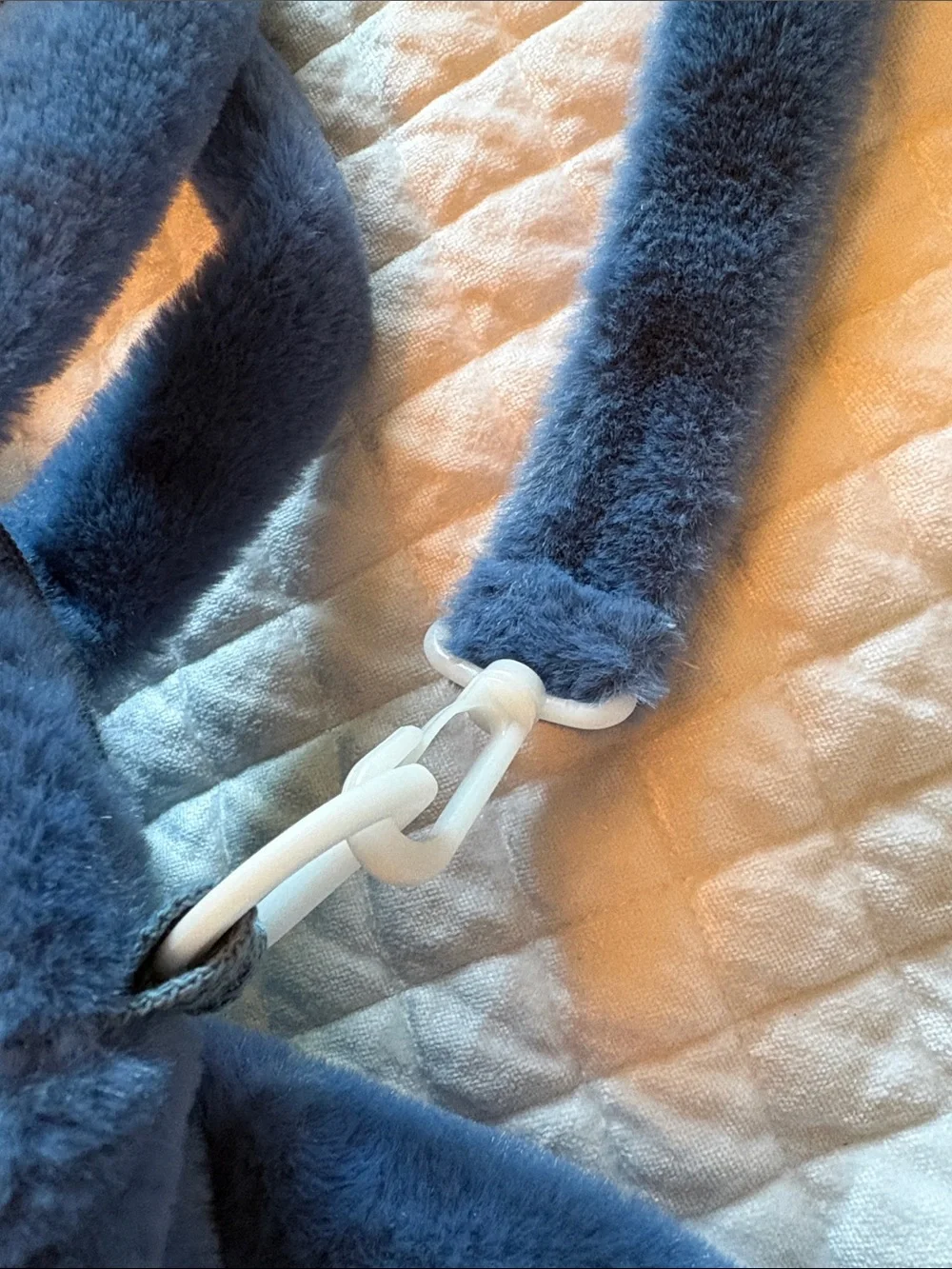 Stitch Plush Crossbody Bag with dettachable strap
